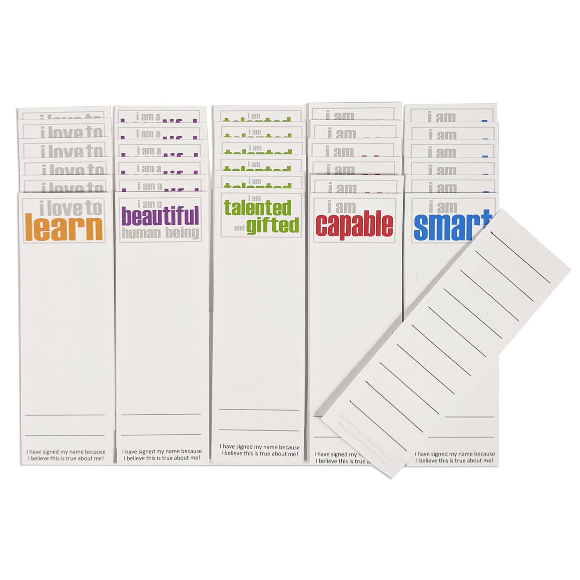 Inspired Minds Self-Esteem Booster Set, Page Keepers, 6 Each of 5 Titles